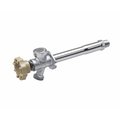 B & K Anti-Siphon Frost-Free Sillcock Valve 1/2 x 3/4in Connection MPT x Hose 125 psi Pressure Brass Body 104-827HC